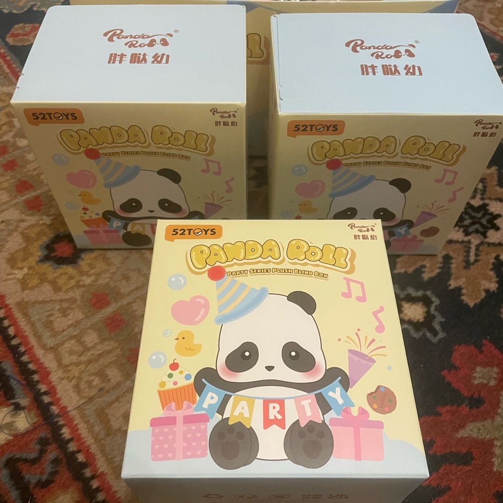Panda Roll Party Series Plush Blind Box